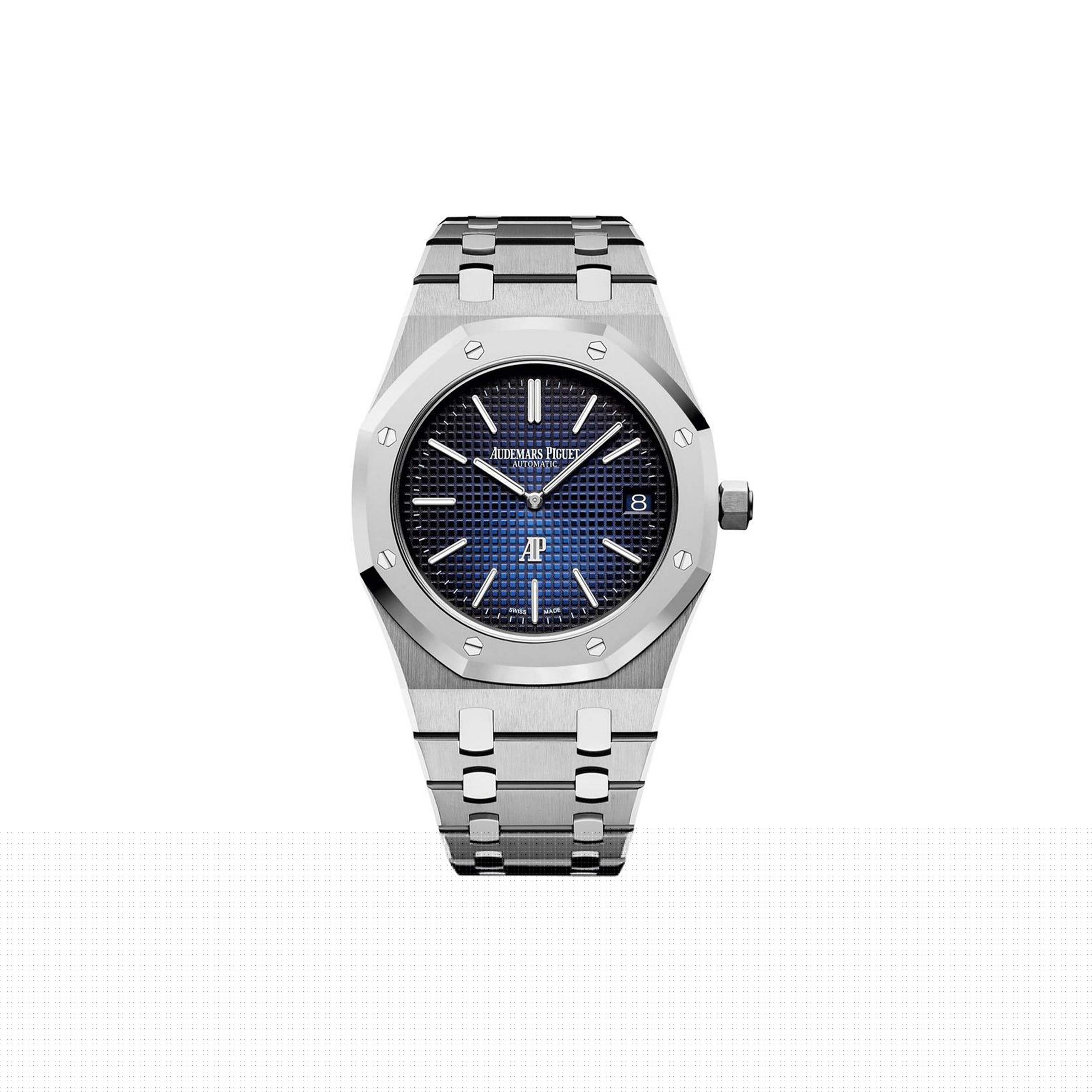 AUDEMARS PIGUET ROYAL OAK ''JUMBO'' EXTRA THIN 39MM WATCH 15202ST.OO.1240ST.01